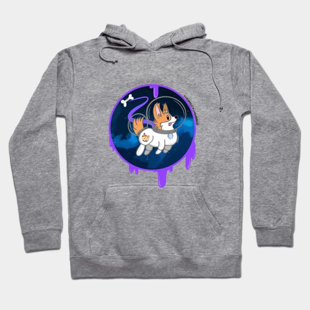 Space Corg Hoodie by Materiaboitv